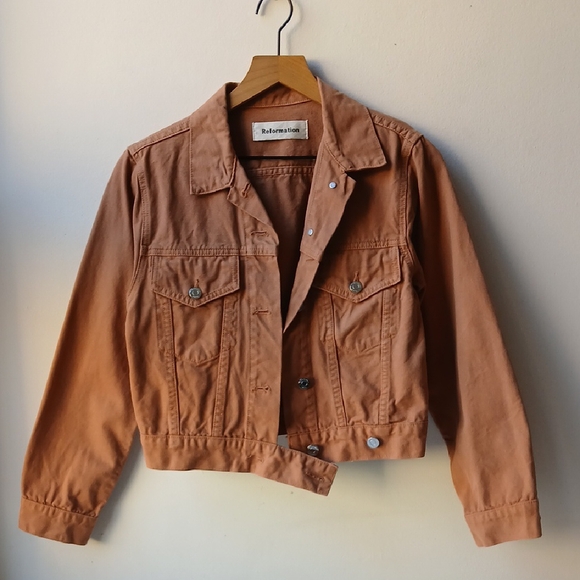 Reformation Jackets & Blazers - Reformation Ford Jacket Nutmeg Women's Small